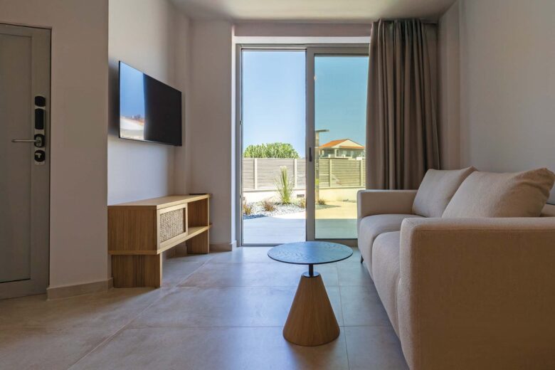 Split Level Suite Living Room