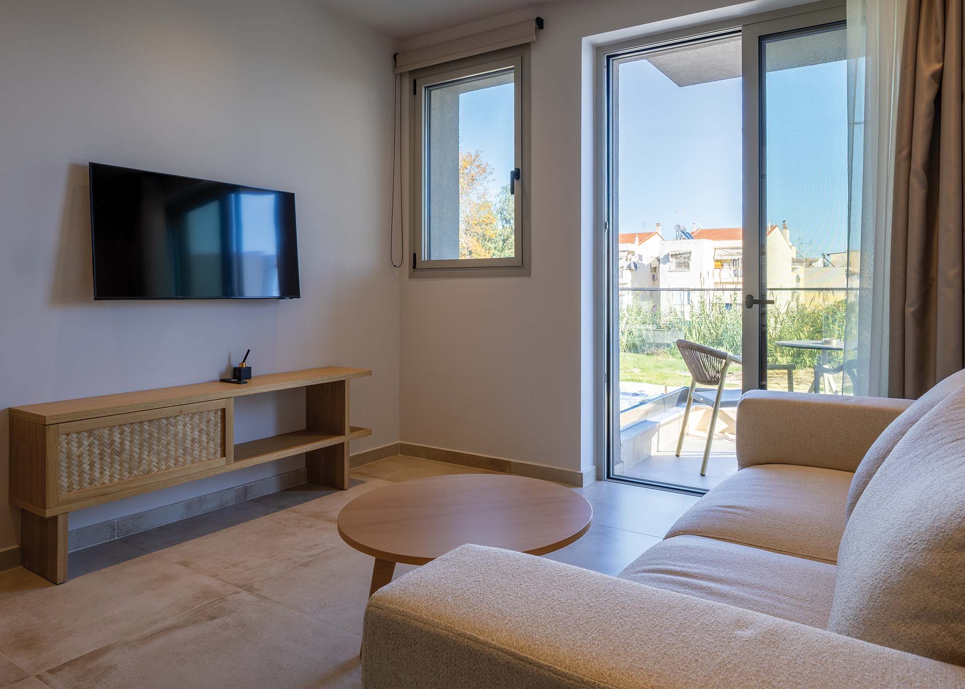 Superior Suite Sofa And Balcony